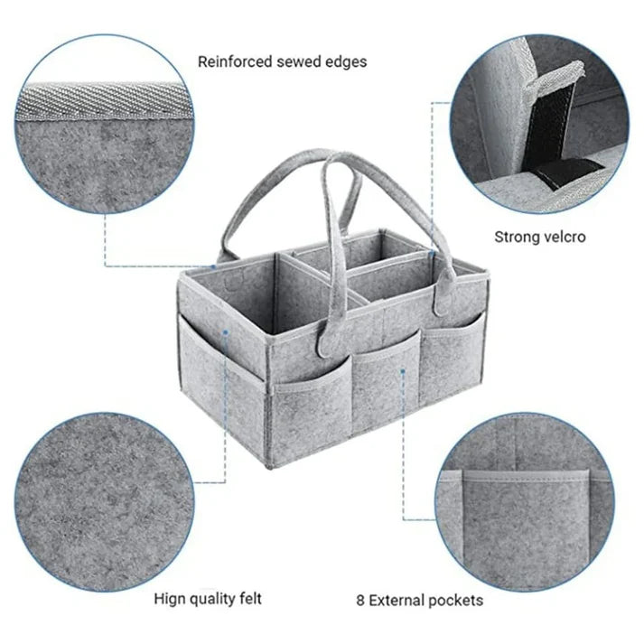 Baby Diaper Foldable Organizer Bag